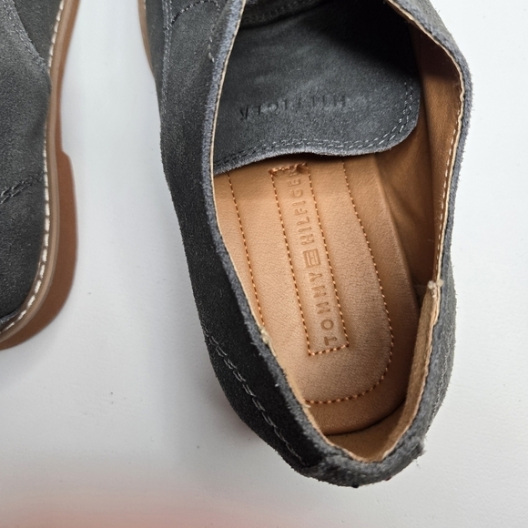 Tommy Hilfiger Men\'s Gray Seaside Leather Suede Shoes Size 8 main image 8